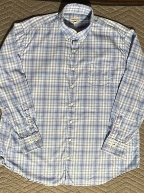 Peter Millar Men's Long Sleeve Button Down Shirt - XXL
